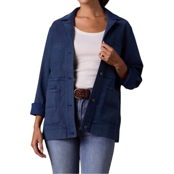 The Normal Brand Utility Jacket – Size Small – Indigo Blue - Picture 14 of 14